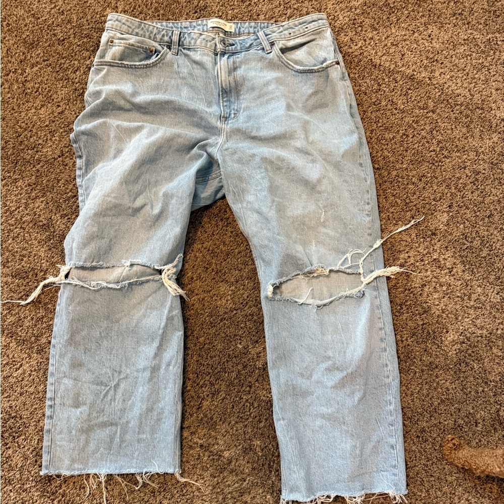 Abercrombie & Fitch 90s curve love high rise